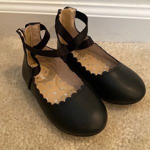 Kids Size 7 Cat & Jack Black Mary Janes